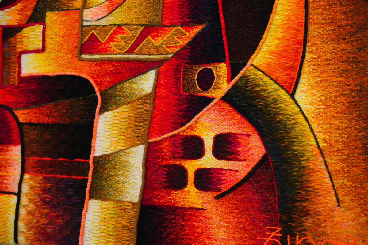 Abstract in red II