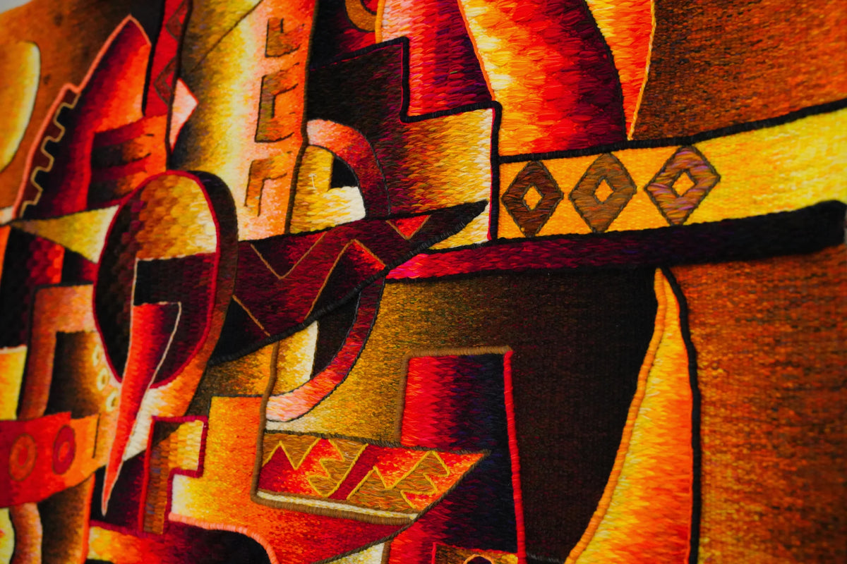 Abstract in red II