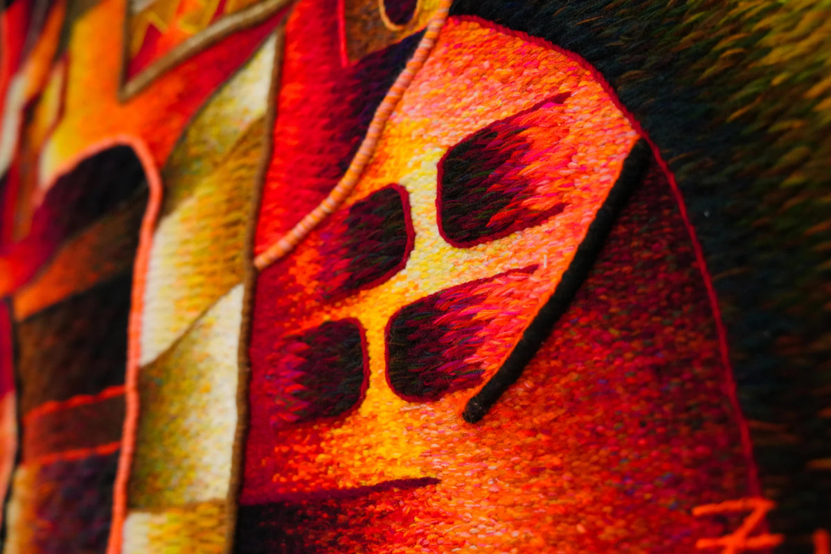 Abstract in red II